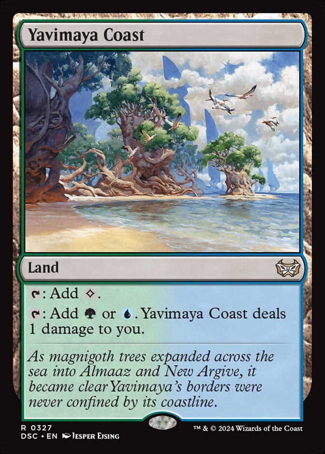 Yavimaya Coast 327 (Commander: Duskmourn: House of Horror)  | Good Games Adelaide SA