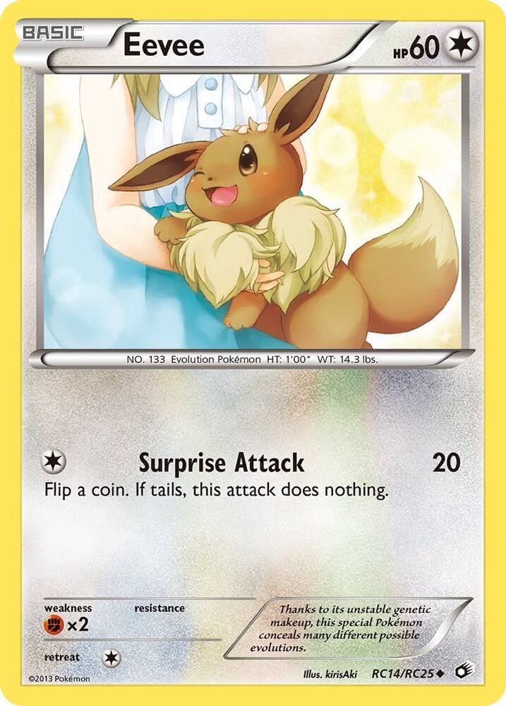 Eevee RC14/RC25 (Legendary Treasures: Radiant Collection)  - Holofoil | Good Games Adelaide SA