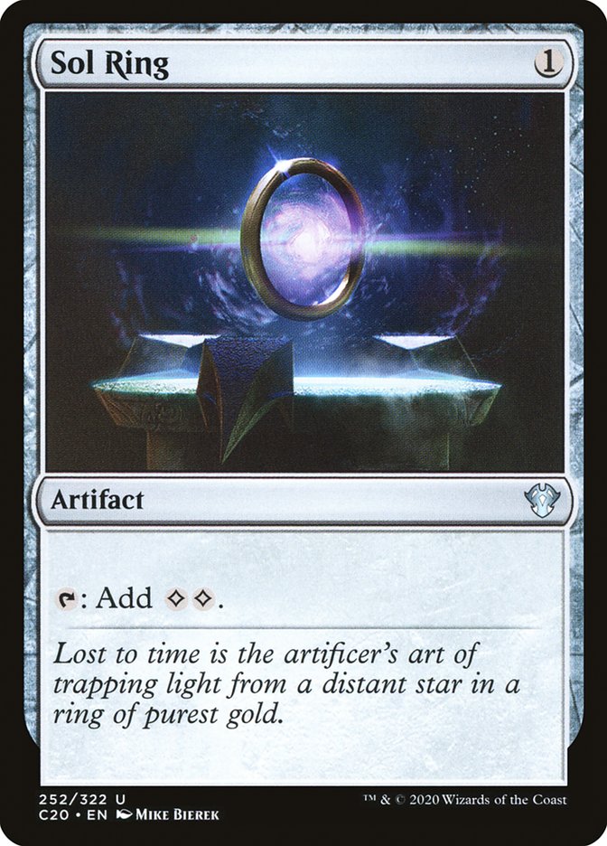 Sol Ring 252 (Commander 2020)  | Good Games Adelaide SA