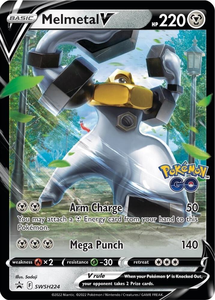 Melmetal V SWSH224 (SWSH: Sword & Shield Promo Cards)  - Holofoil | Good Games Adelaide SA