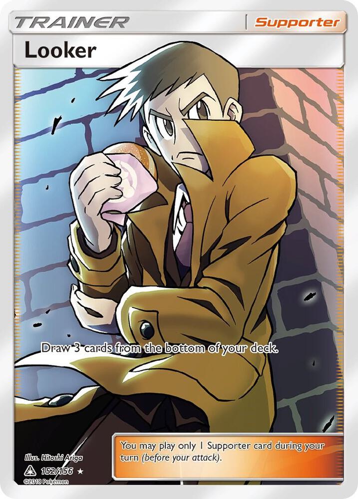 Looker Full Art 152/156 (SM - Ultra Prism)  - Holofoil | Good Games Adelaide SA