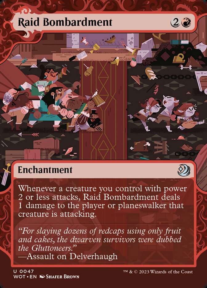 Raid Bombardment 47 (Wilds of Eldraine: Enchanting Tales)  - Foil | Good Games Adelaide SA