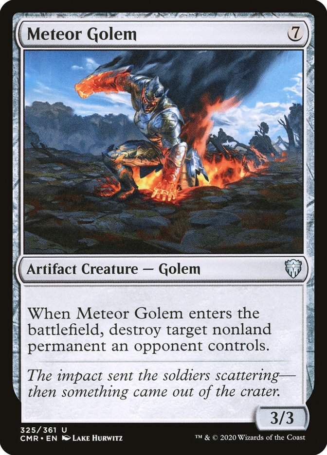 Meteor Golem 325 (Commander Legends)  | Good Games Adelaide SA