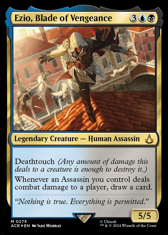 Ezio, Blade of Vengeance 275 (Universes Beyond: Assassin's Creed)  - Foil | Good Games Adelaide SA