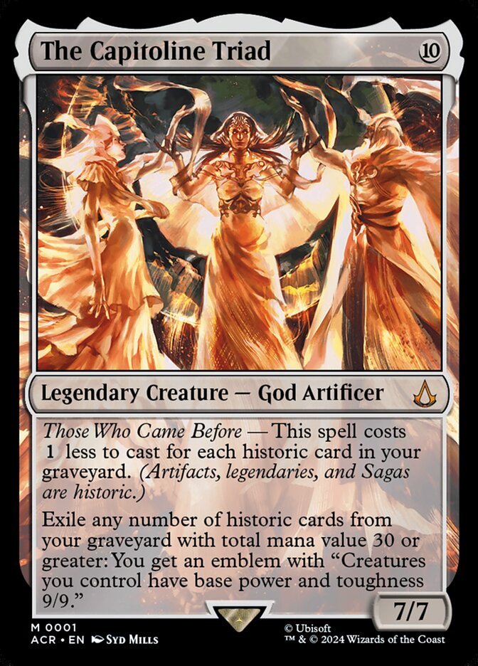 The Capitoline Triad 1 (Universes Beyond: Assassin's Creed)  - Foil | Good Games Adelaide SA
