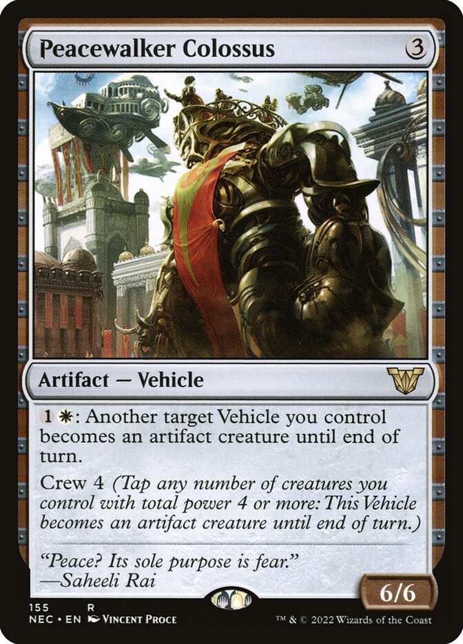 Peacewalker Colossus 155 (Commander: Kamigawa: Neon Dynasty)  | Good Games Adelaide SA
