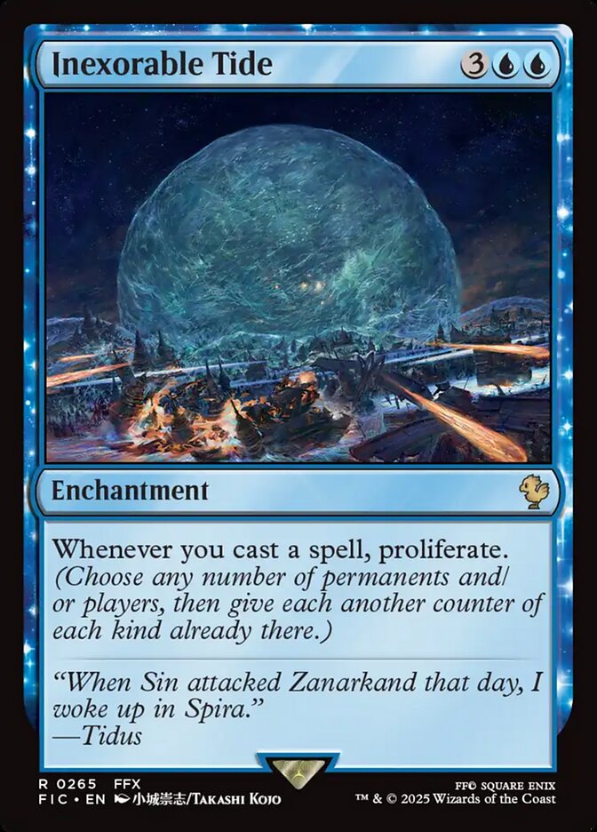 Inexorable Tide 265 (Commander: FINAL FANTASY)  | Good Games Adelaide SA