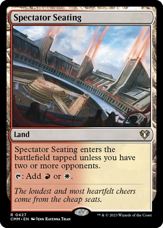 Spectator Seating 427 (Commander Masters)  - Foil | Good Games Adelaide SA