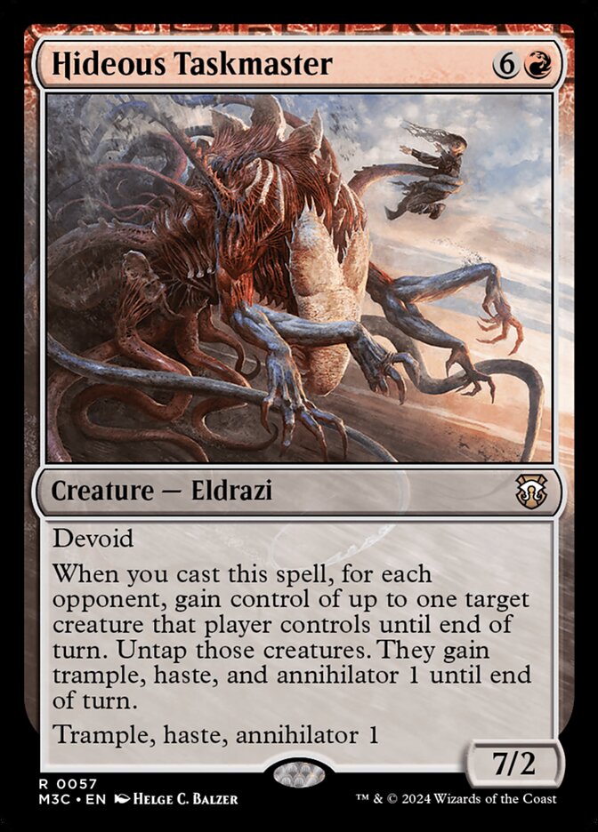 Hideous Taskmaster 57 (Commander: Modern Horizons 3)  | Good Games Adelaide SA
