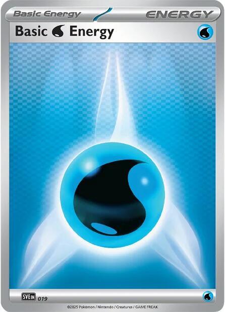 Basic Water Energy 019 019 (SVE: Scarlet & Violet Energies)  | Good Games Adelaide SA