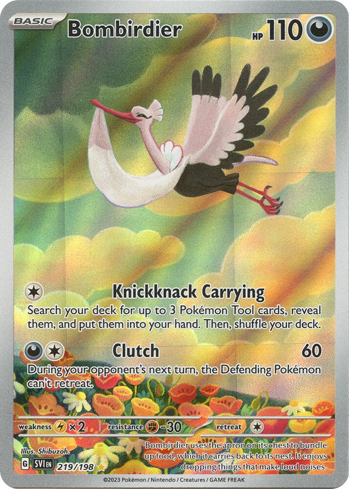 Bombirdier 219 198 219/198 (SV01: Scarlet & Violet Base Set)  - Holofoil | Good Games Adelaide SA