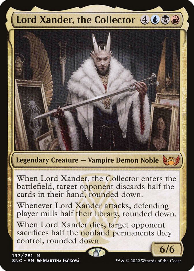 Lord Xander, the Collector 197 (Streets of New Capenna)  - Foil | Good Games Adelaide SA