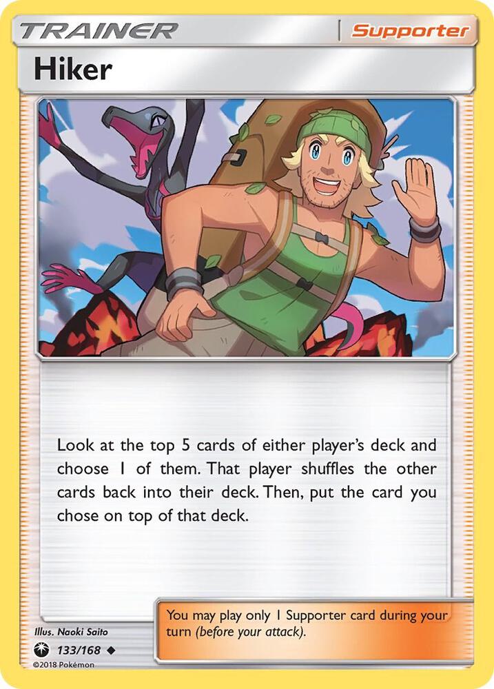 Hiker 133/168 (SM - Celestial Storm)  | Good Games Adelaide SA
