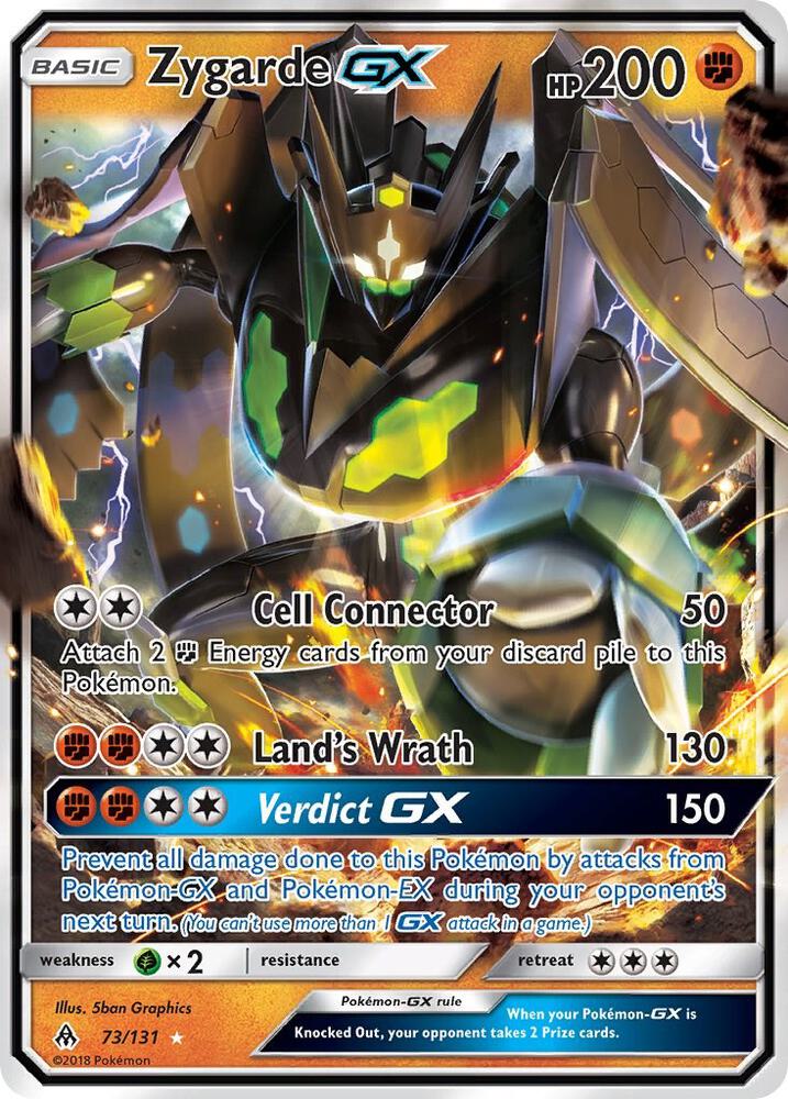 Zygarde GX 73/131 (SM - Forbidden Light)  - Holofoil | Good Games Adelaide SA
