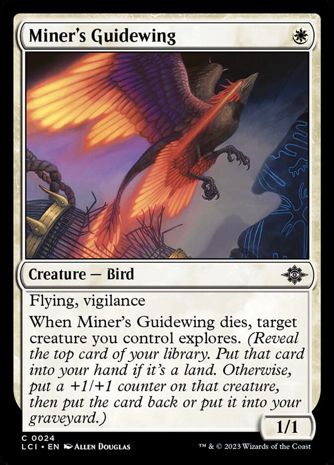 Miner's Guidewing 24 (The Lost Caverns of Ixalan)  - Foil | Good Games Adelaide SA