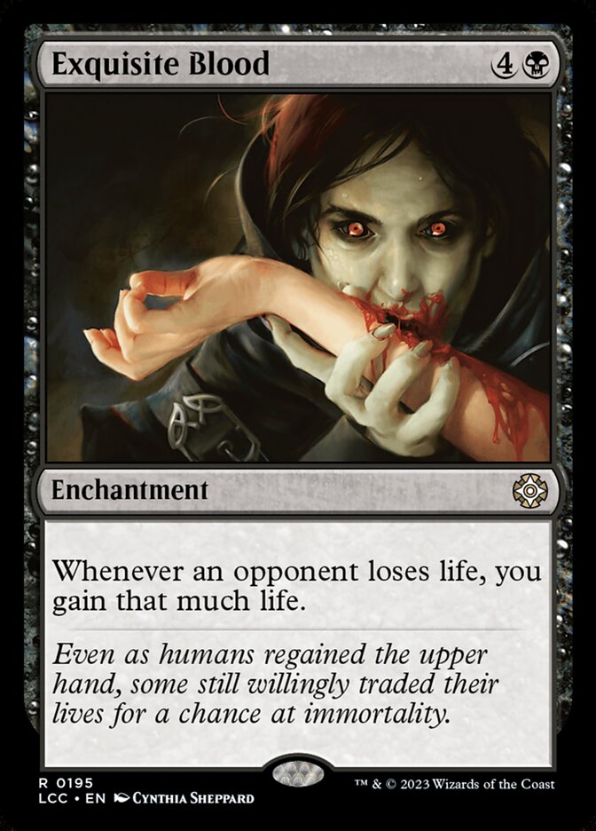Exquisite Blood 195 (Commander: The Lost Caverns of Ixalan)  | Good Games Adelaide SA