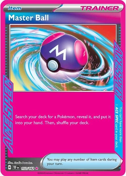 Master Ball 153/162 (SV05: Temporal Forces)  - Holofoil | Good Games Adelaide SA