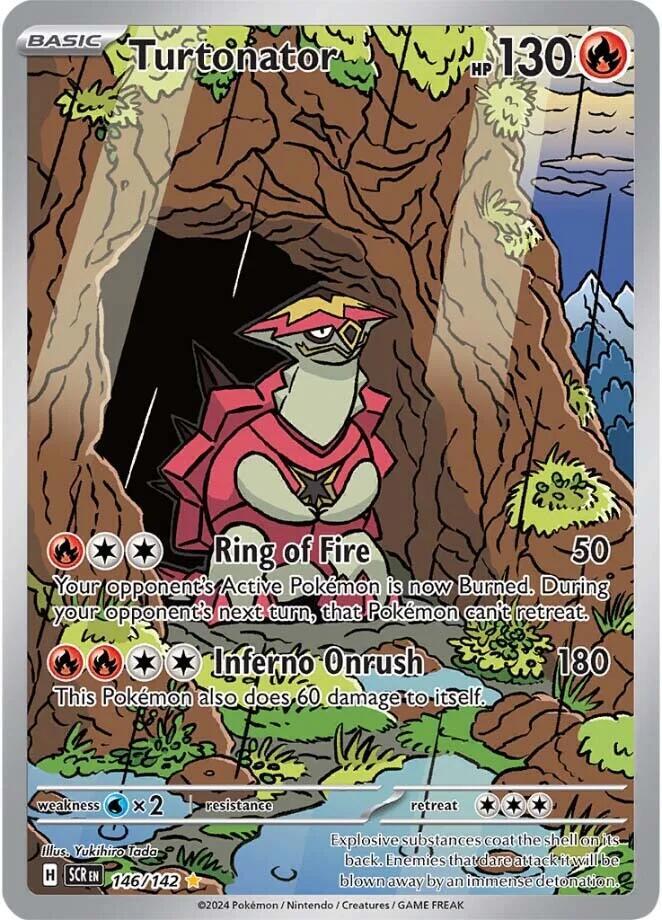 Turtonator 146/142 (SV07: Stellar Crown)  - Holofoil | Good Games Adelaide SA