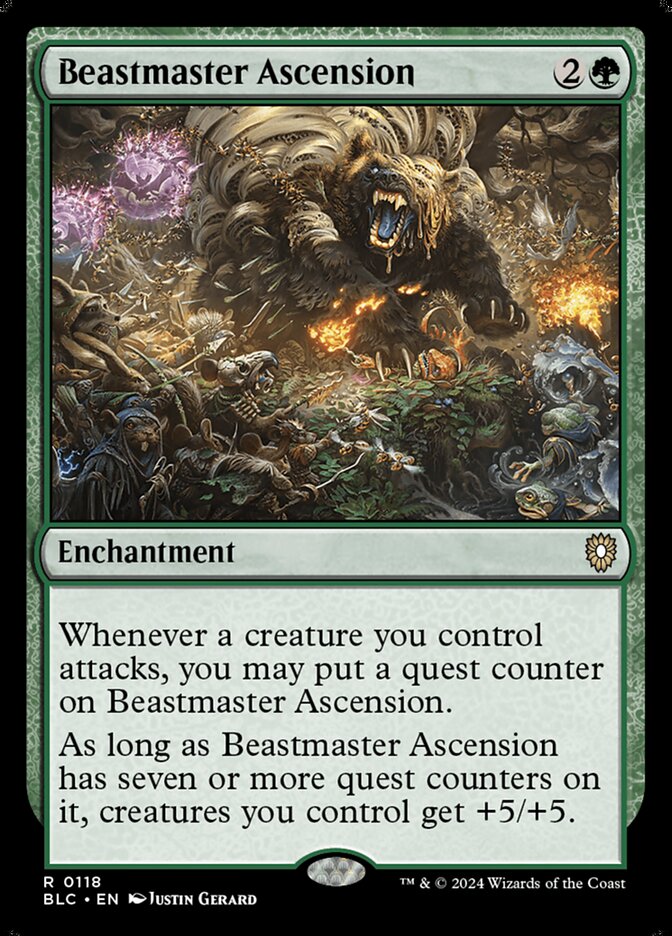 Beastmaster Ascension 118 (Commander: Bloomburrow)  | Good Games Adelaide SA