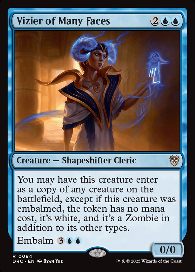Vizier of Many Faces 84 (Commander: Aetherdrift)  | Good Games Adelaide SA