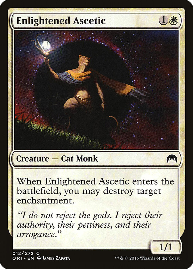 Enlightened Ascetic 12 (Magic Origins)  - Foil | Good Games Adelaide SA