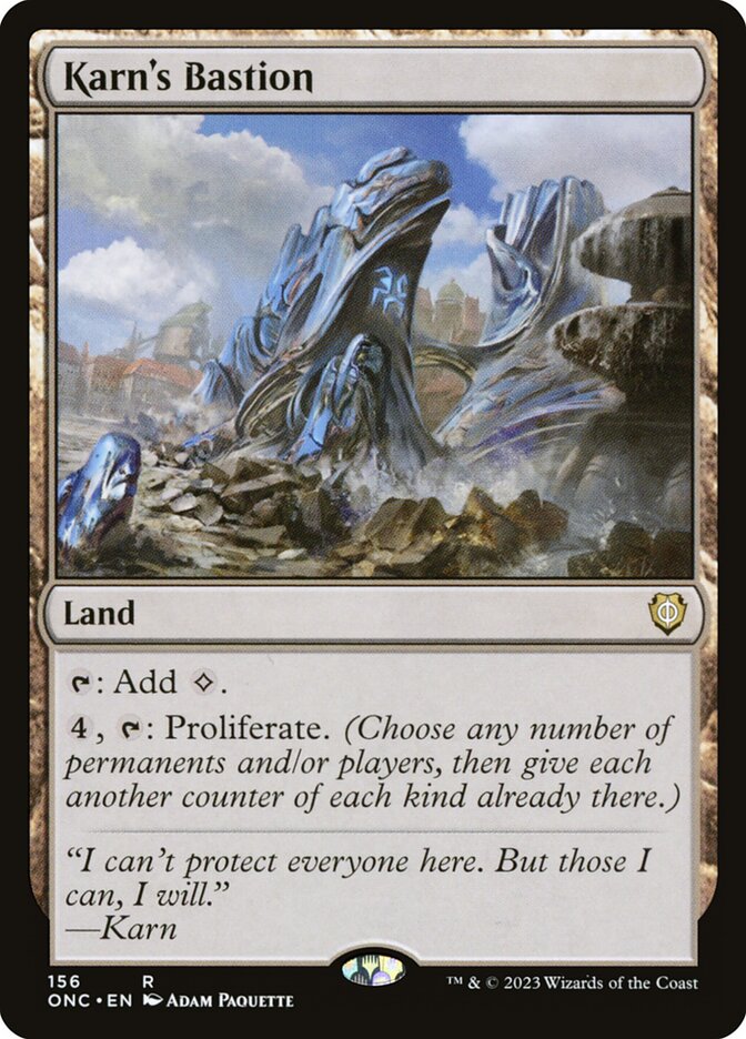 Karns Bastion 156 (Commander: Phyrexia: All Will Be One)  | Good Games Adelaide SA