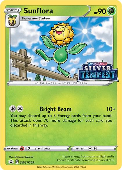 Sunflora Prerelease SWSH269 (SWSH: Sword & Shield Promo Cards)  - Holofoil | Good Games Adelaide SA