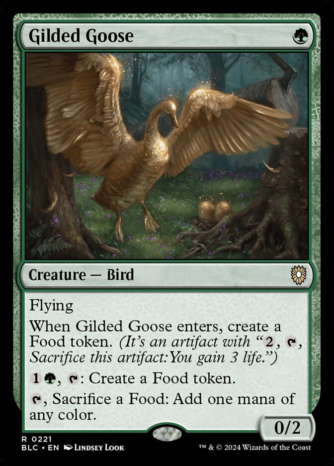 Gilded Goose 221 (Commander: Bloomburrow)  | Good Games Adelaide SA