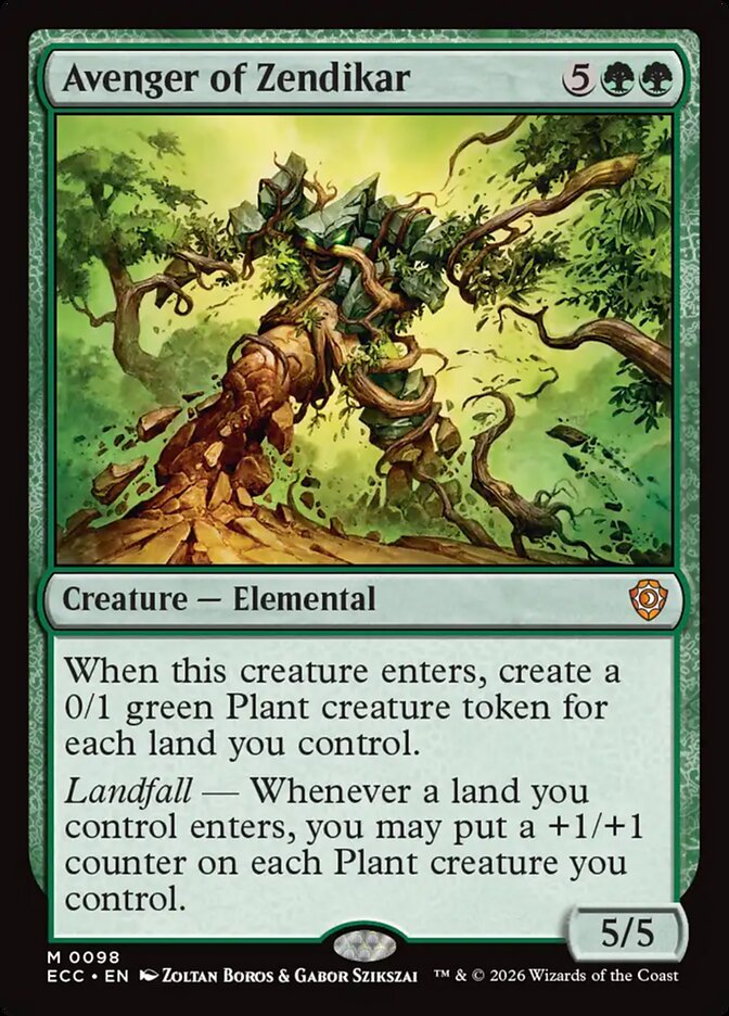 Avenger of Zendikar 98 (Commander: Lorwyn Eclipsed)  | Good Games Adelaide SA