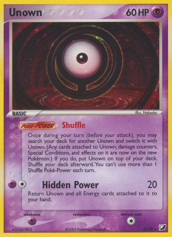 Unown O O/28 (Unseen Forces)  - Holofoil | Good Games Adelaide SA