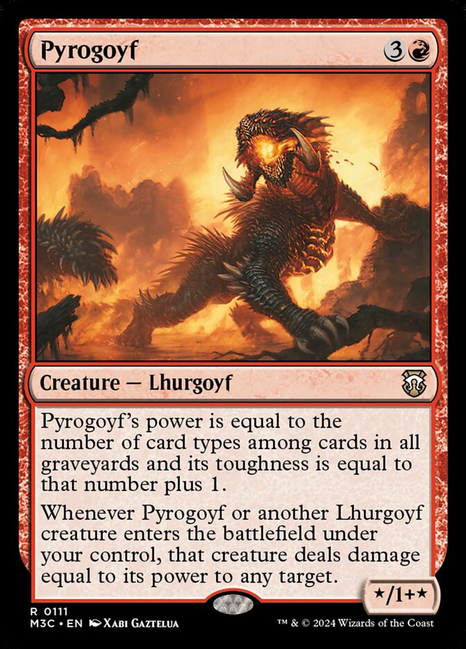 Pyrogoyf 111 (Commander: Modern Horizons 3)  | Good Games Adelaide SA