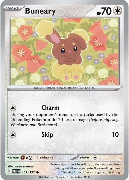 Buneary 107/132 (ME01: Mega Evolution)  | Good Games Adelaide SA