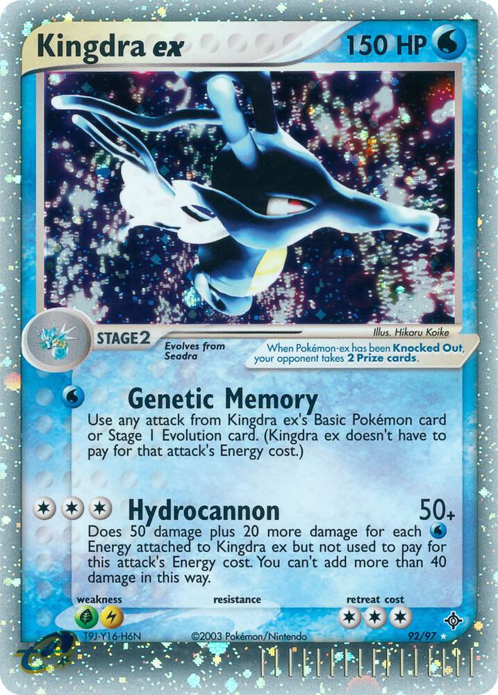 Kingdra ex 92/97 (Dragon)  - Holofoil | Good Games Adelaide SA