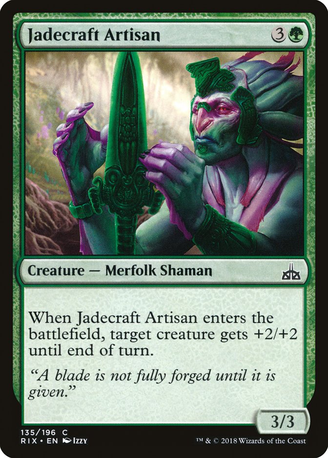 Jadecraft Artisan 135 (Rivals of Ixalan)  | Good Games Adelaide SA