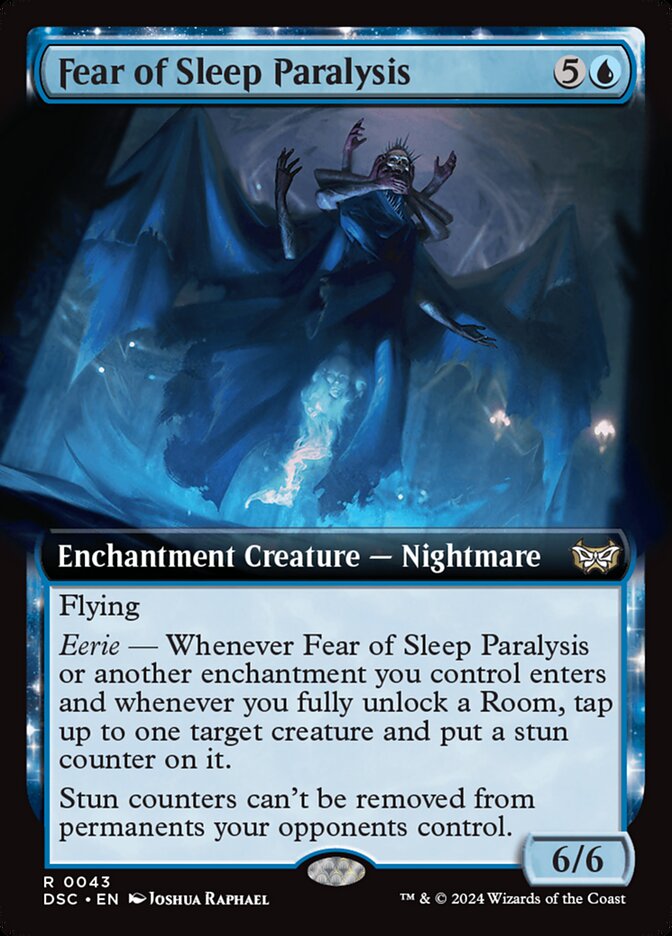 Fear of Sleep Paralysis 43 (Commander: Duskmourn: House of Horror)  | Good Games Adelaide SA