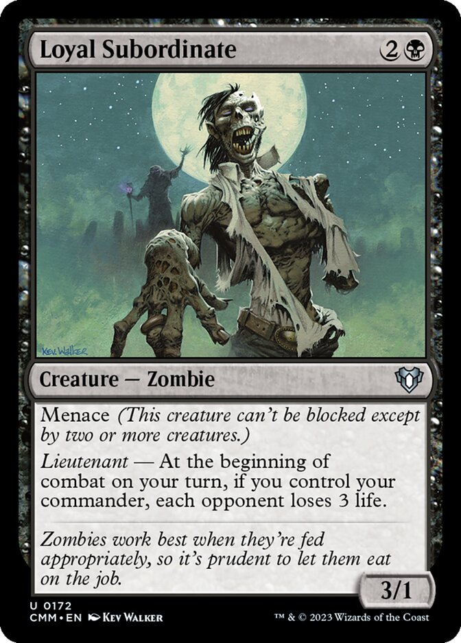 Loyal Subordinate 172 (Commander Masters)  - Foil | Good Games Adelaide SA