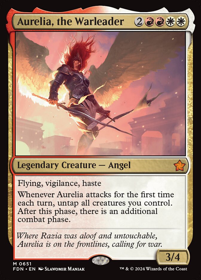 Aurelia, the Warleader 651 (Foundations)  | Good Games Adelaide SA