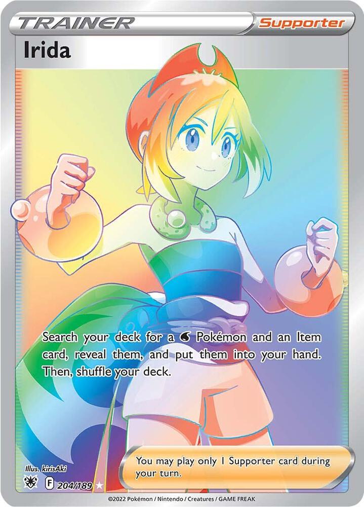 Irida Secret 204/189 (SWSH10: Astral Radiance)  - Holofoil | Good Games Adelaide SA