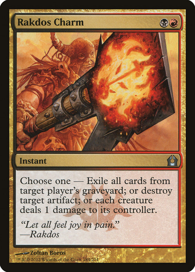 Rakdos Charm 184 (Return to Ravnica)  - Foil | Good Games Adelaide SA