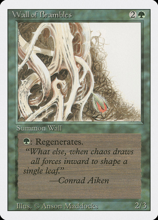 Wall of Brambles  (Revised Edition)  | Good Games Adelaide SA