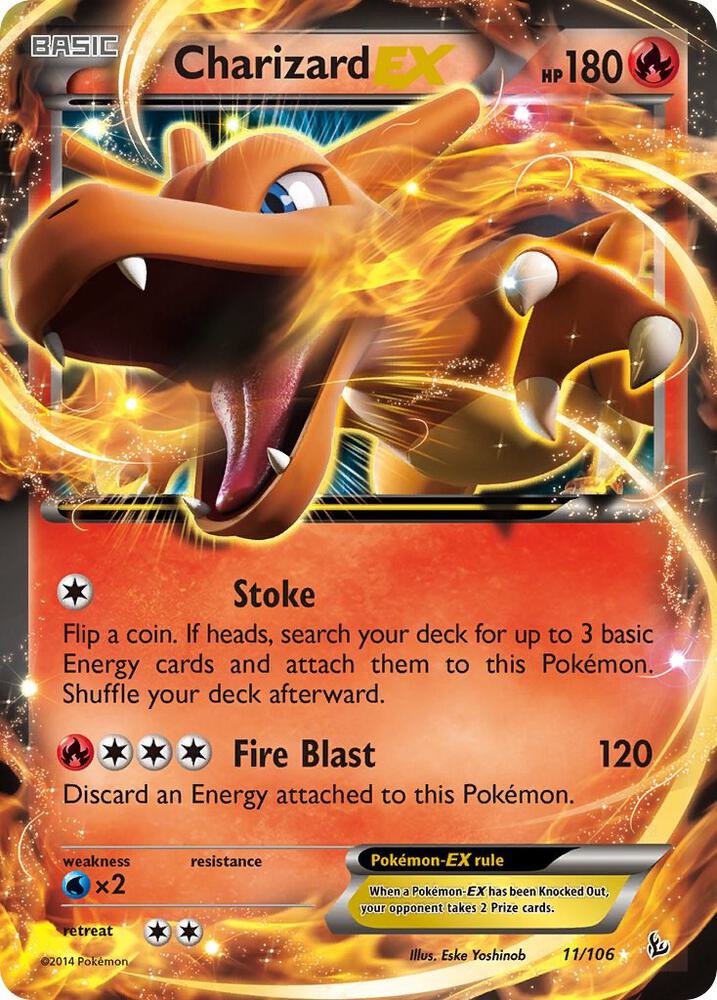 Charizard EX 11/106 (XY - Flashfire)  - Holofoil | Good Games Adelaide SA