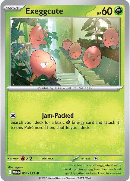 Exeggcute 004/132 (ME01: Mega Evolution)  | Good Games Adelaide SA