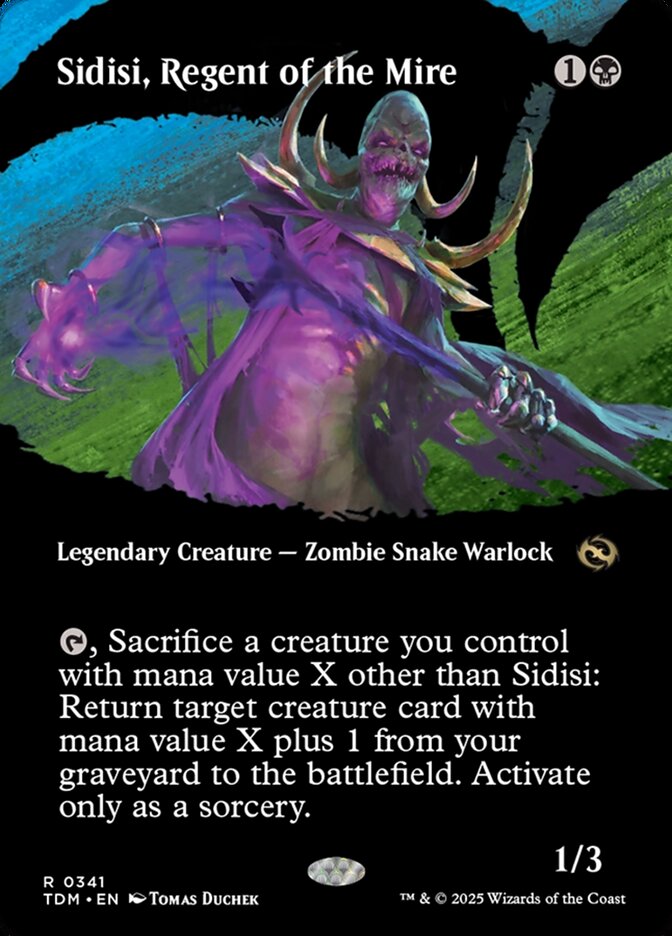 Sidisi, Regent of the Mire 341 (Tarkir: Dragonstorm)  | Good Games Adelaide SA