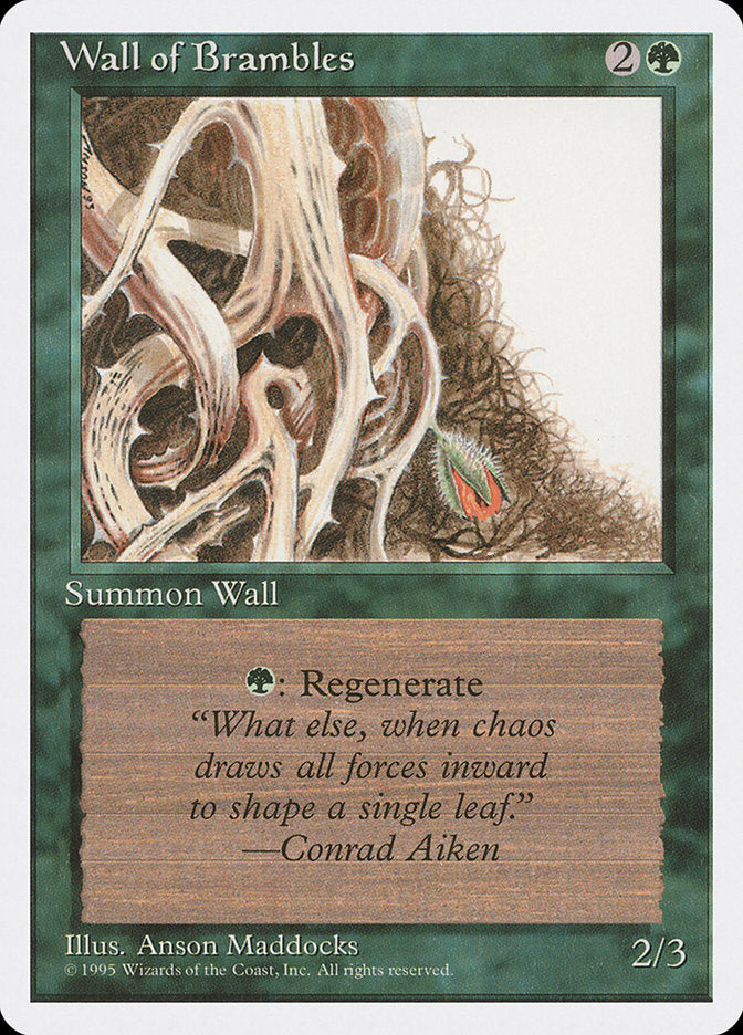 Wall of Brambles  (Fourth Edition)  | Good Games Adelaide SA