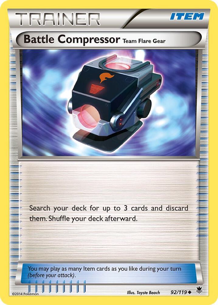 Battle Compressor 92/119 (XY - Phantom Forces)  | Good Games Adelaide SA