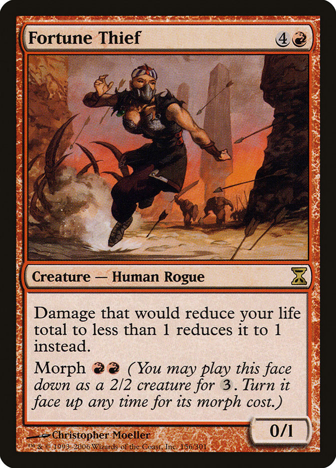 Fortune Thief 156 (Time Spiral)  - Foil | Good Games Adelaide SA