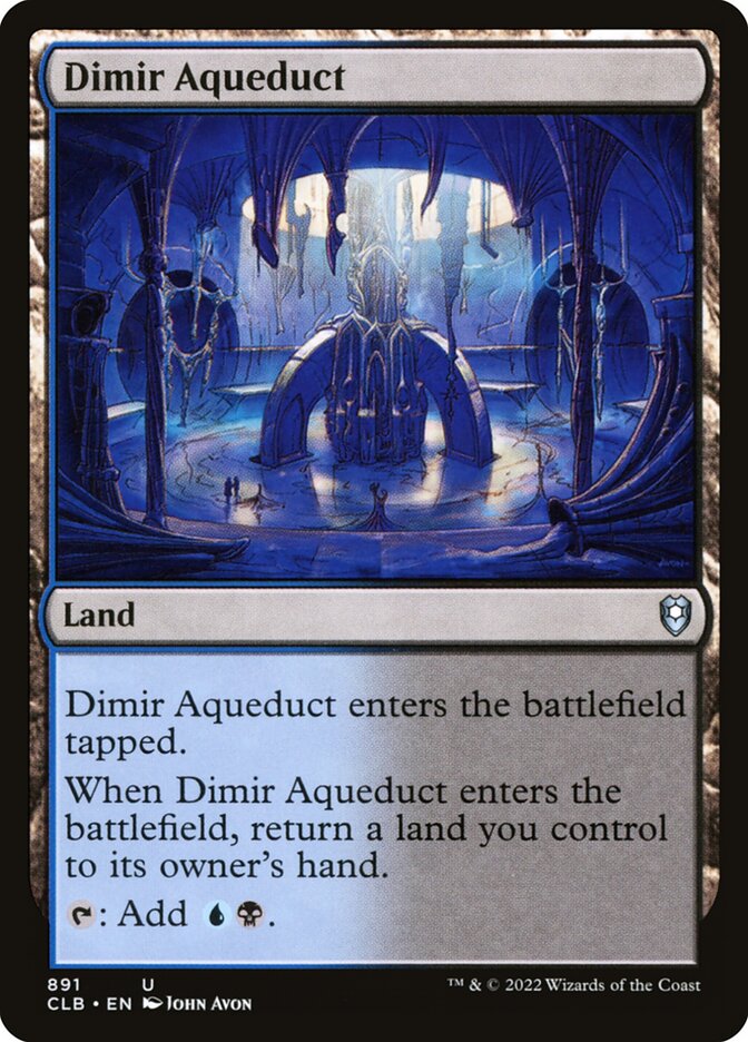 Dimir Aqueduct 891 (Commander Legends: Battle for Baldur's Gate)  | Good Games Adelaide SA