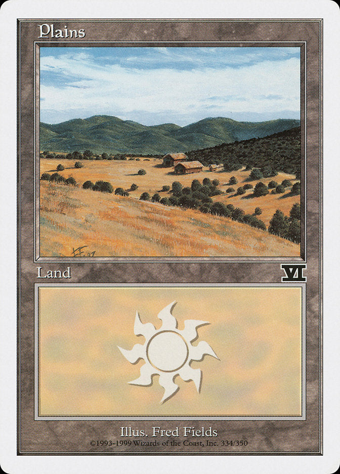 Plains 334 (Classic Sixth Edition)  | Good Games Adelaide SA