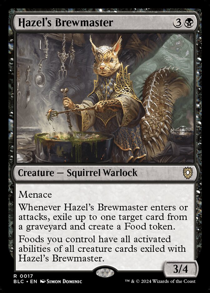 Hazels Brewmaster 17 (Commander: Bloomburrow)  | Good Games Adelaide SA