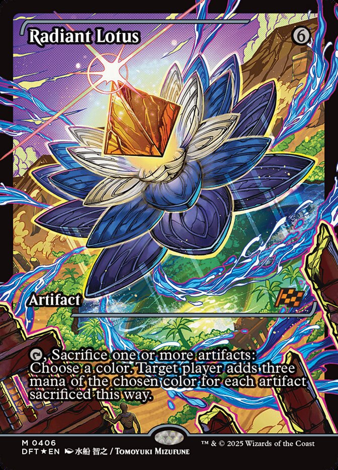 Radiant Lotus 406 (Aetherdrift)  - Foil | Good Games Adelaide SA